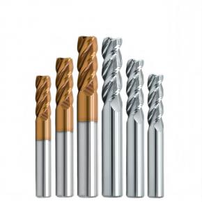 ECO Corner Radius End Mill for Steel 4F / Aluminium 3F uncoated