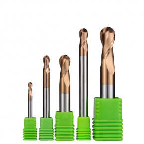 ECO Carbide 2 Flutes Ballnose End Mill for Steel 