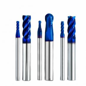 HRC65 High Hardness Carbide End Mill for Mold Steel 